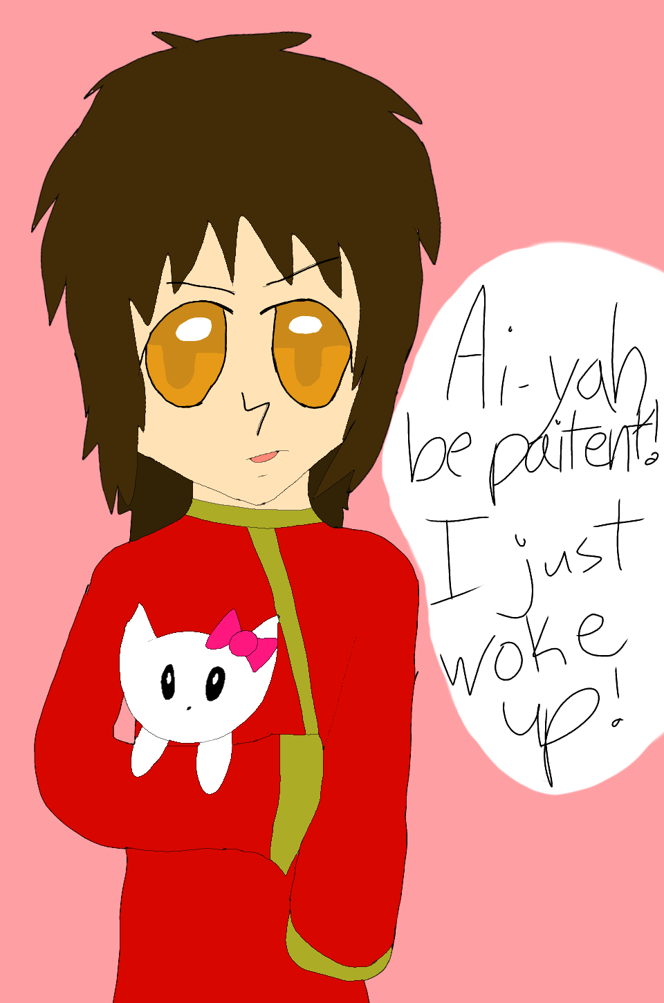 I Just Woke Up IbisPaint