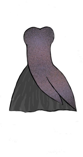 my fancy but casual dress design
