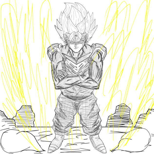 ドラゴンボール　ベジット2