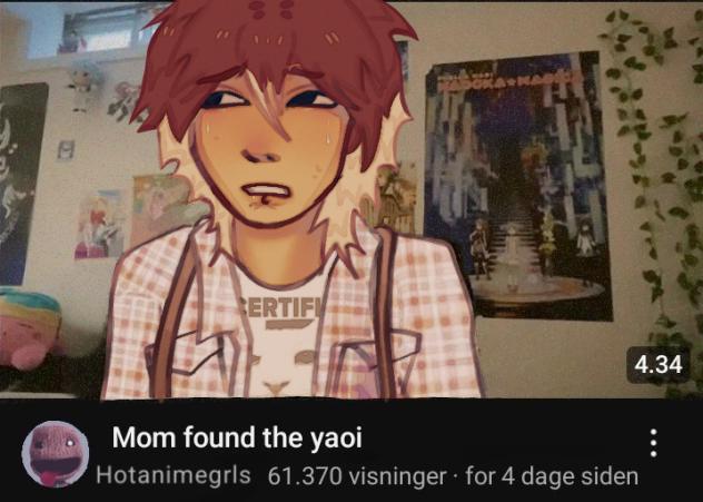 Mom found the yaoi