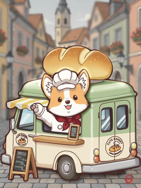 しあわせをはこぶパン屋さん