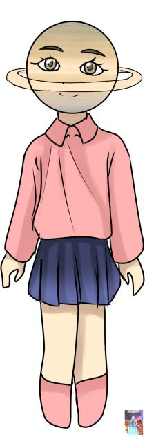 Saturn-chan (full body)