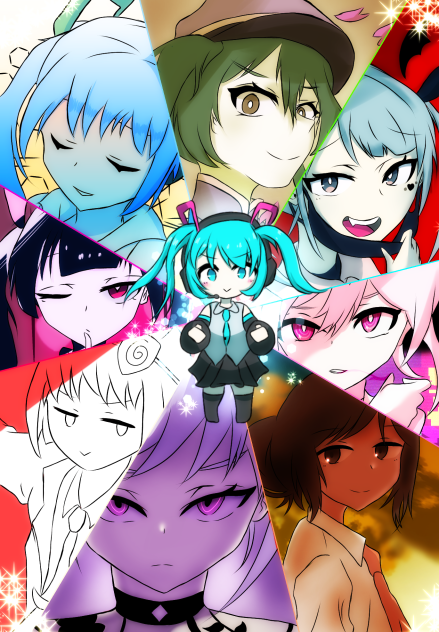 初音ミク生誕記念イラスト①