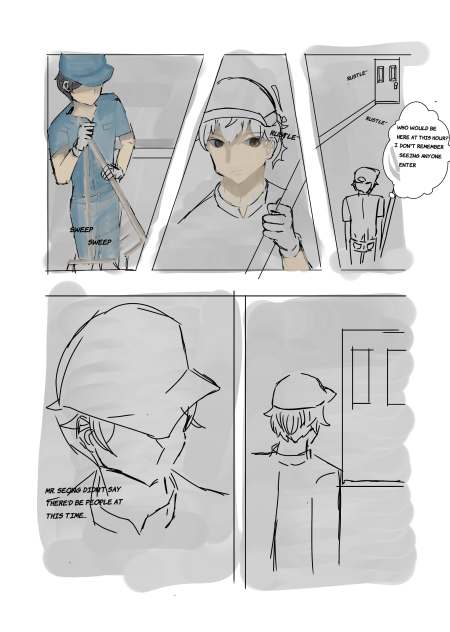 second manga sketch 1