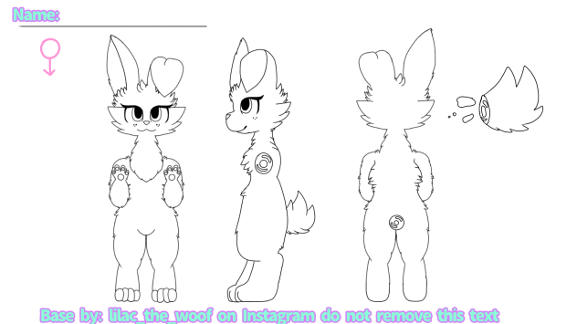 female rabbit base
