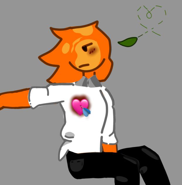 Oops is cupid shot him in the wrong spot