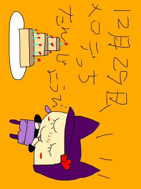 メロディっちの誕生日