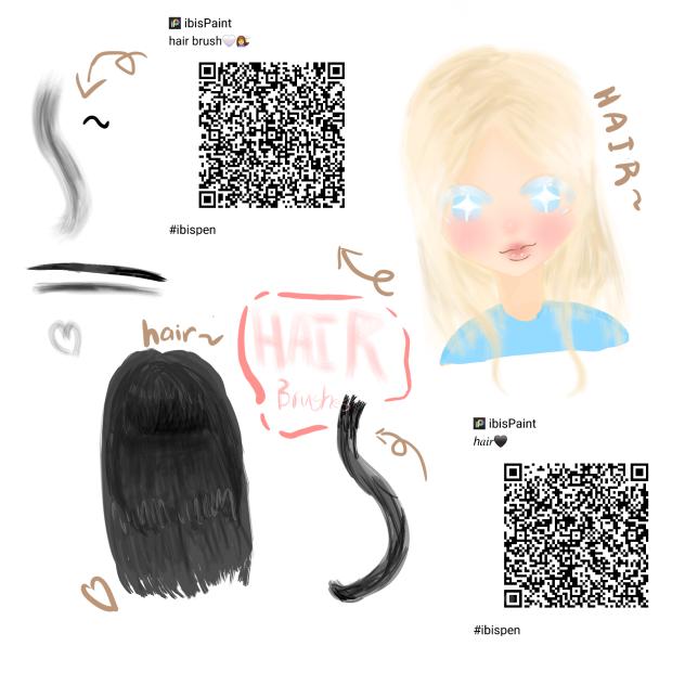 ℎ𝑎𝑖𝑟🤍🩶🖤💇‍♀️ brushes!