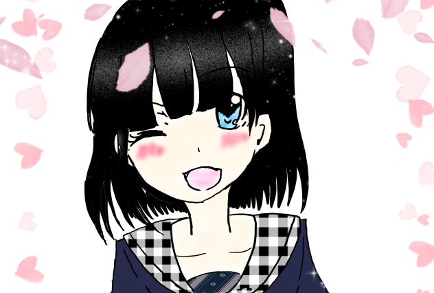 姉が描きました