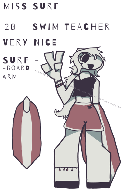 new oc Miss Surf