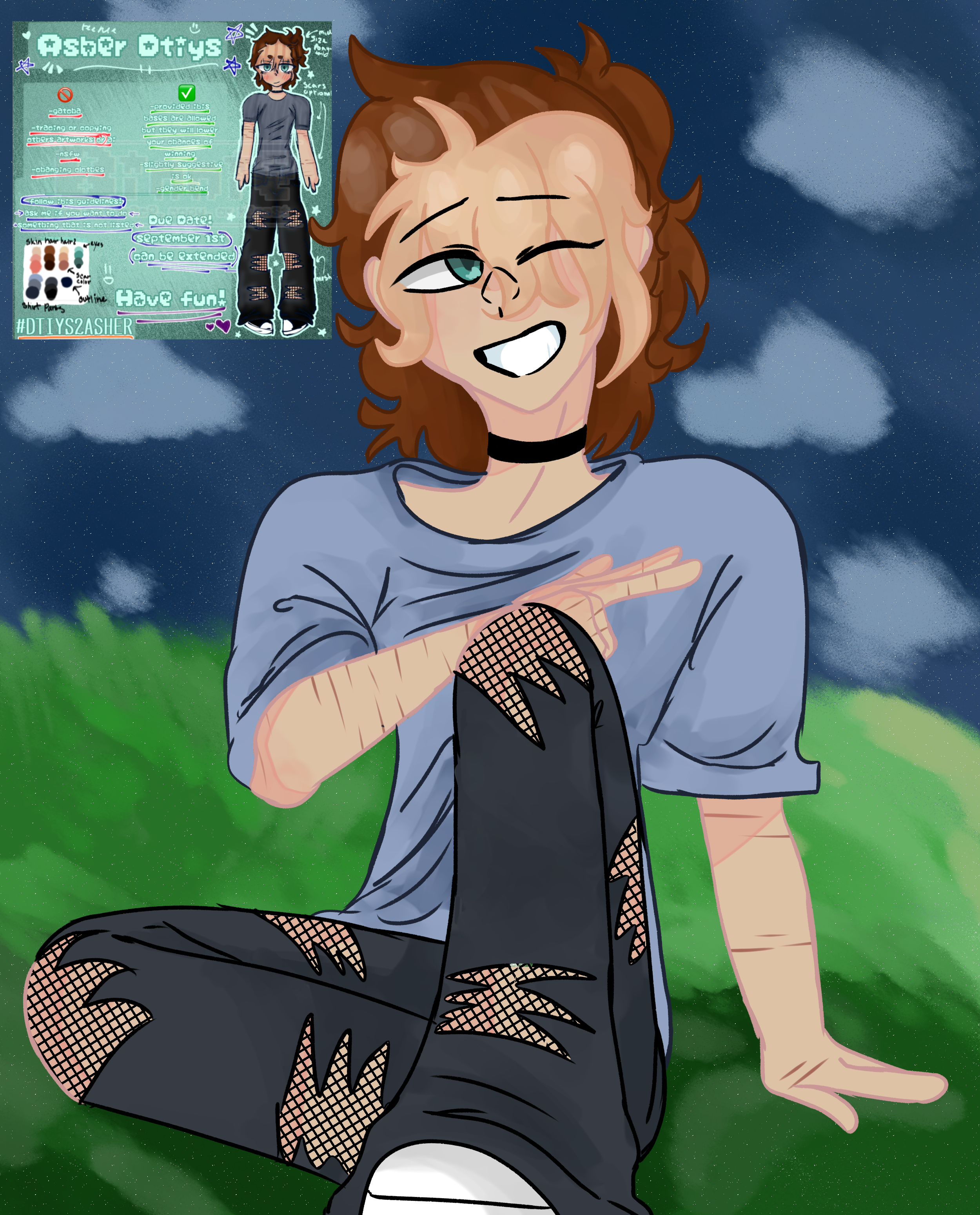 Asher DTIYS - ibisPaint