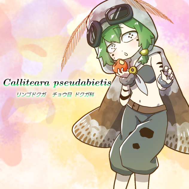 リンゴドクガちゃん