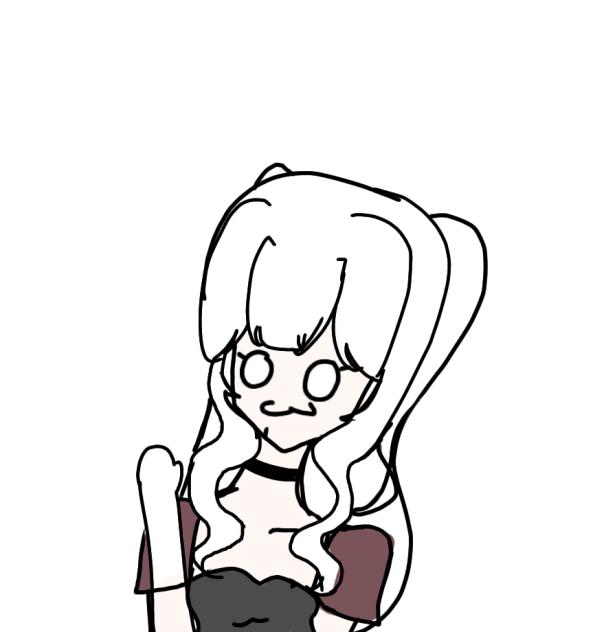 white hairr