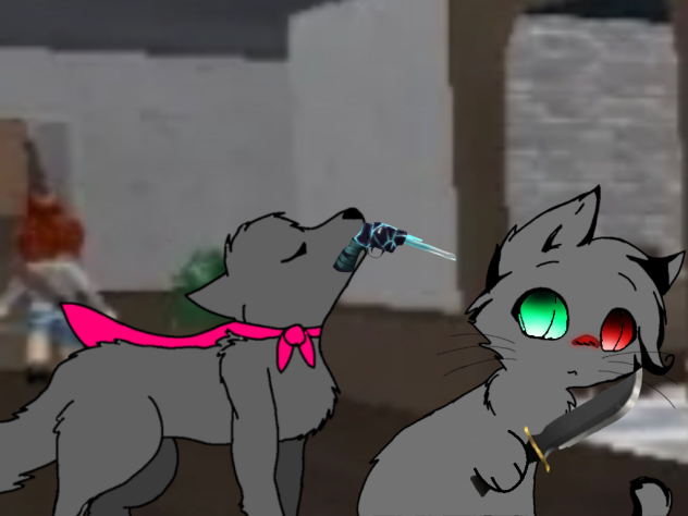 Speedpaint [Nyan y yo] Murder mystery