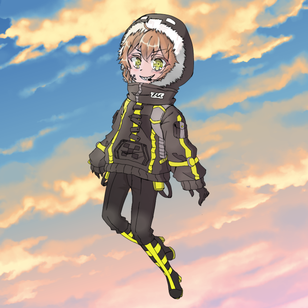 ゾムさん　冬パーカーver