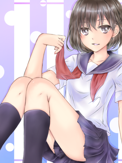 夏セーラー服  塗らせていただきました