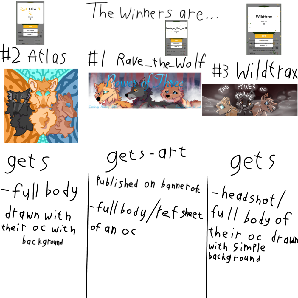 Contest Winners - ibisPaint