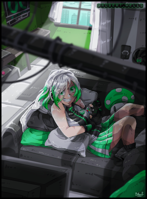 Mascot Gamer Group Fanart