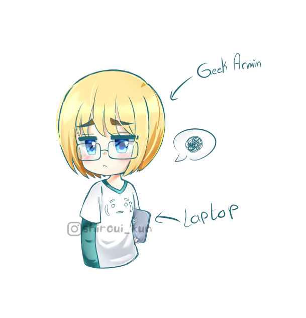 Armin AU 進撃の巨人 アルミン