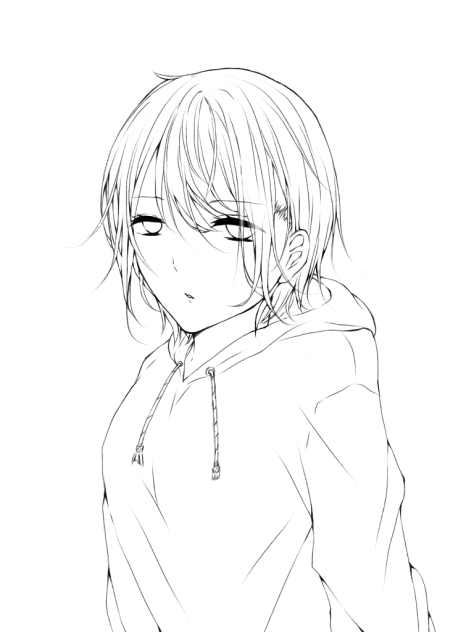 トレーナー  線画