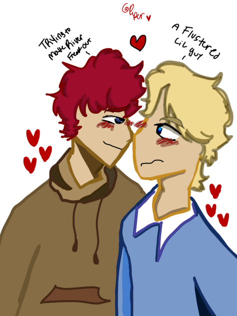 More Leo and River art 😍