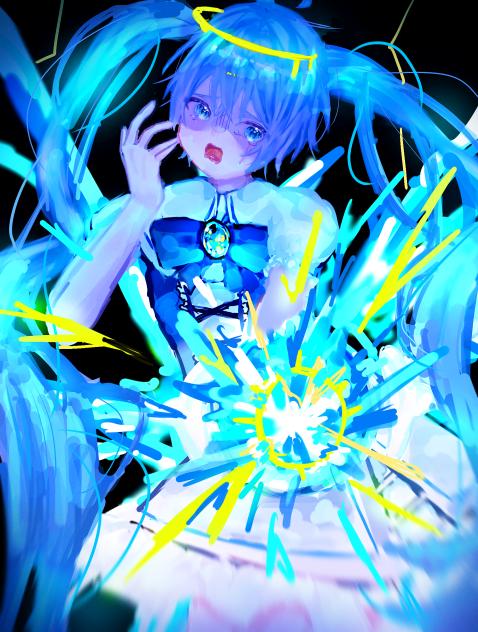 水色魔法少女