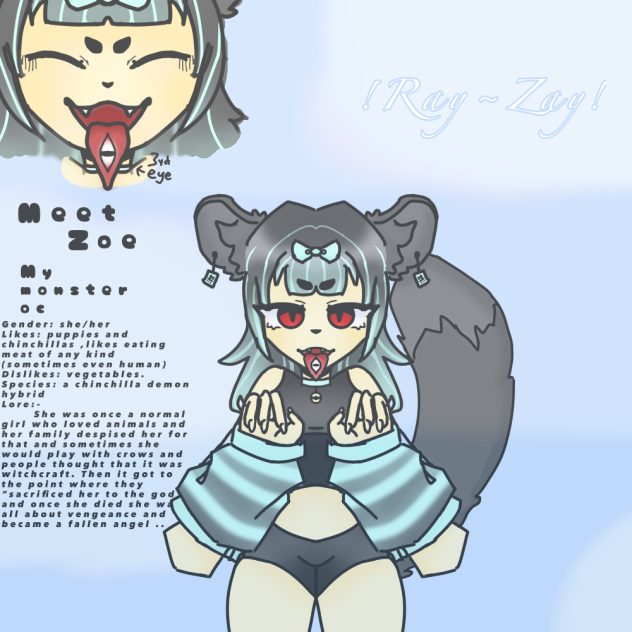 My monster oc - ibisPaint