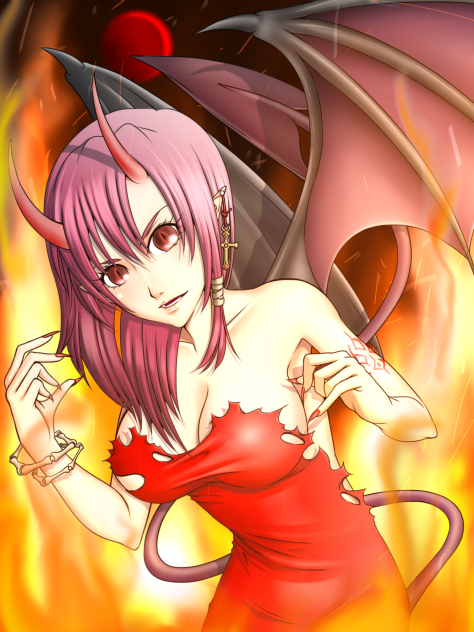 魔夜、燃ゆる、、、メラッ