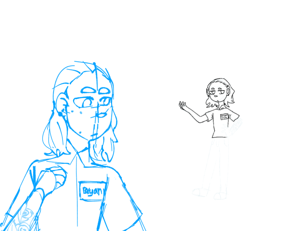 Bryan the target employee, apparently