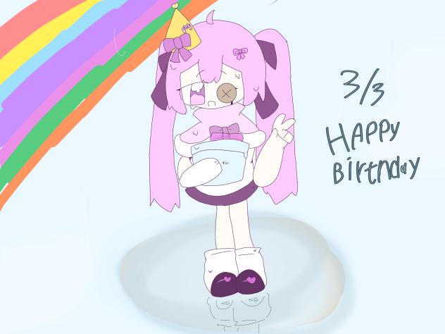 My happy birthday!!