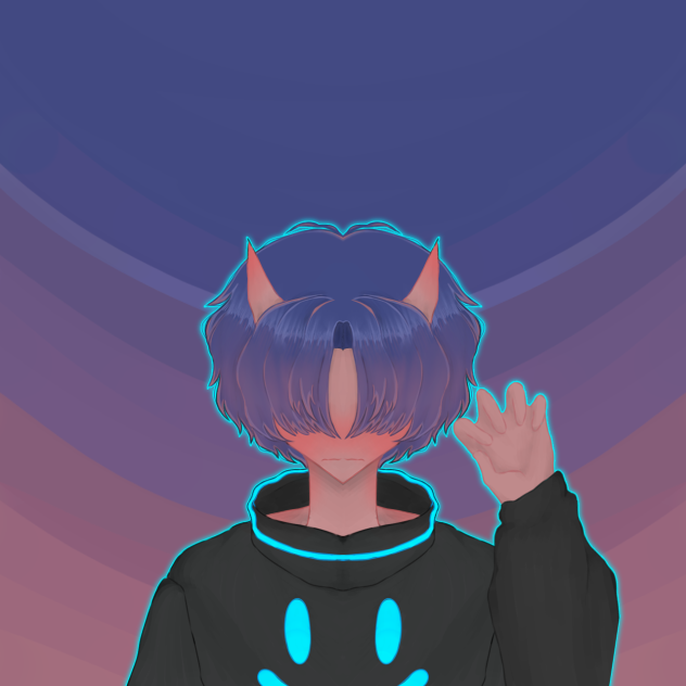 🖤💜💙