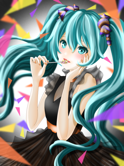 ミク　Halloween