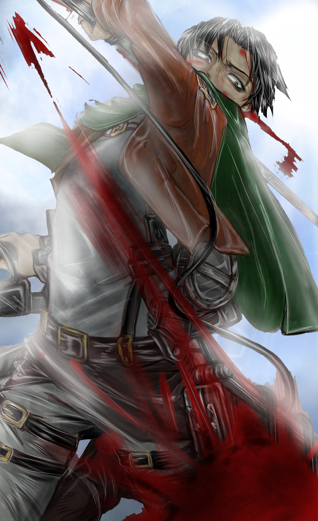 リヴァイ兵士長 Ibispaint