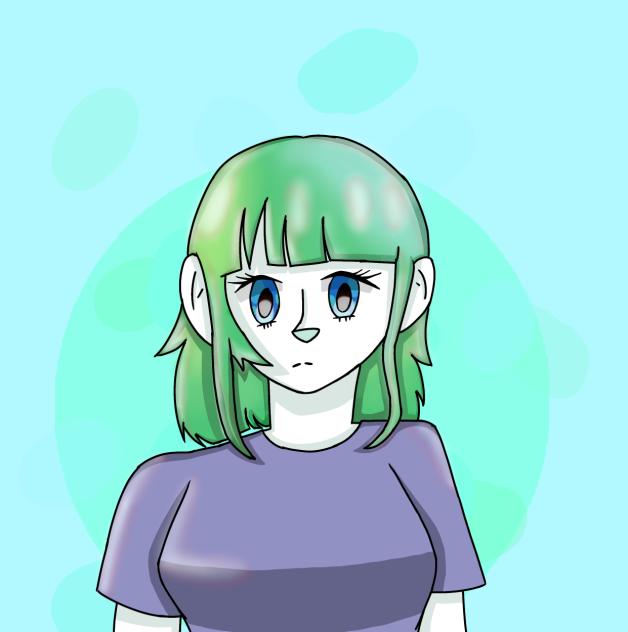 Sunny’s oc Coral Fan art!
