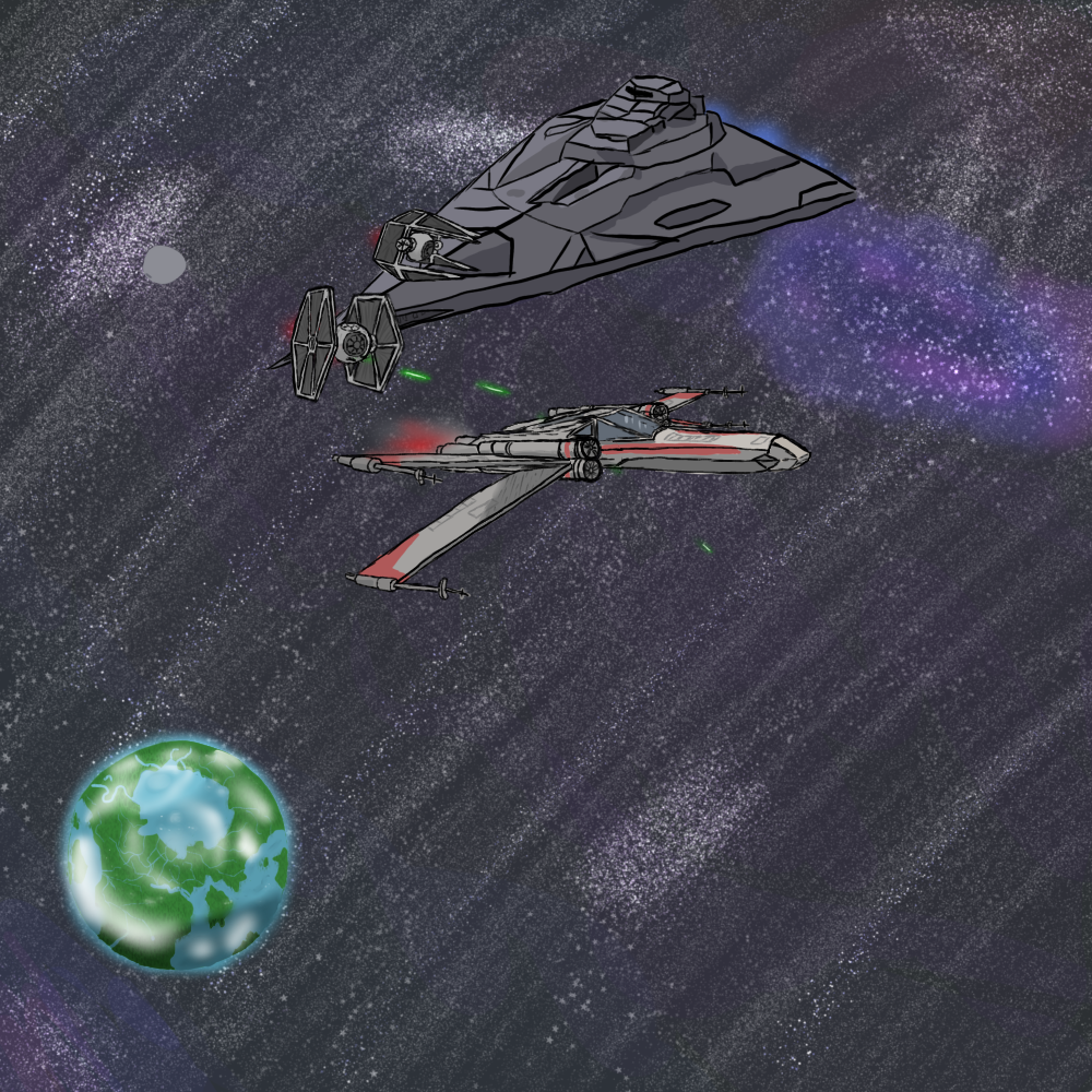 Space wars - ibisPaint