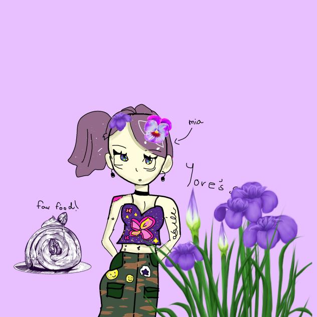 Mia second oc - ibisPaint