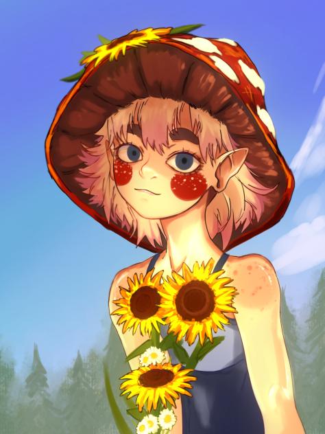 Mushroom girl 2