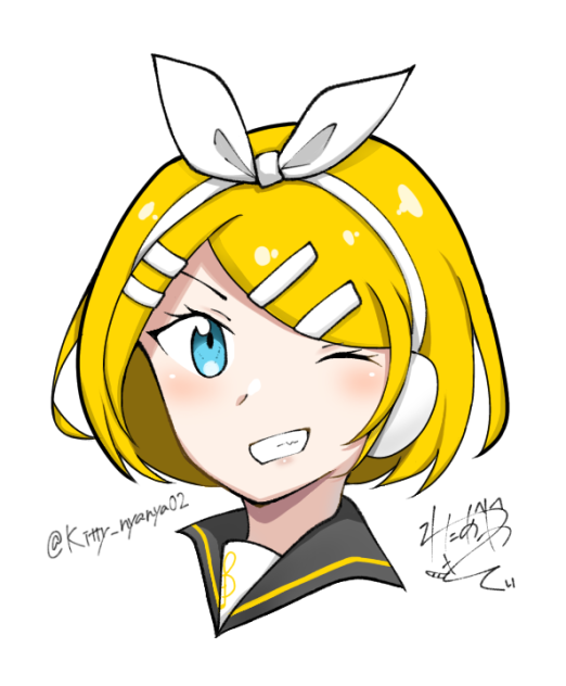 鏡音リン フリーアイコン