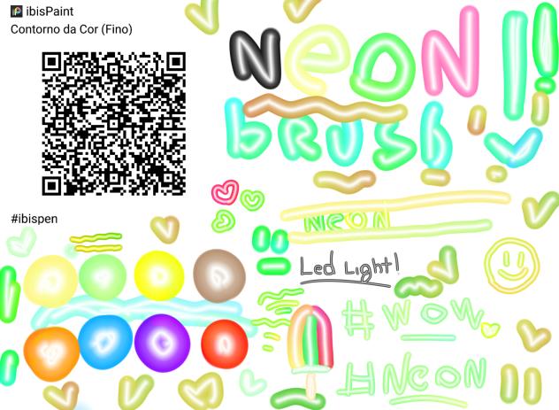 neon brush 🩷