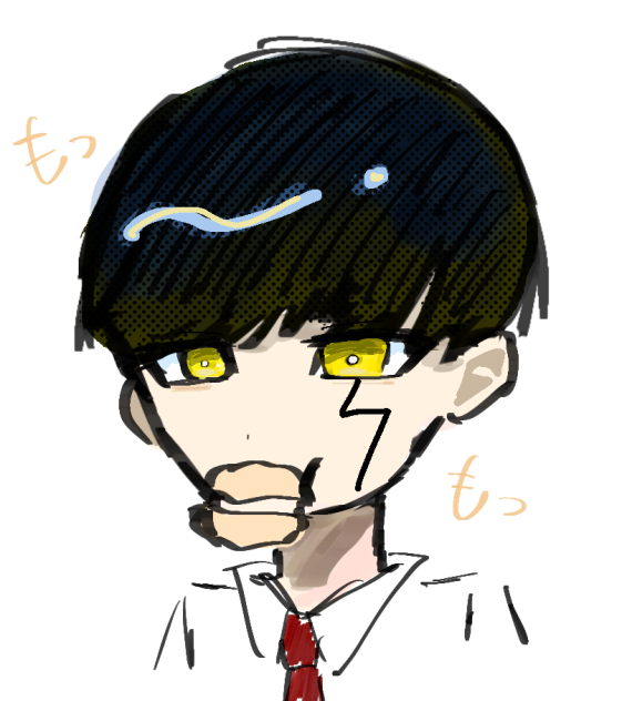 落描きマッシュ