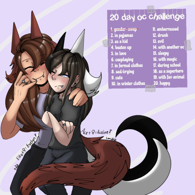 20 day oc challenge lol, day 1