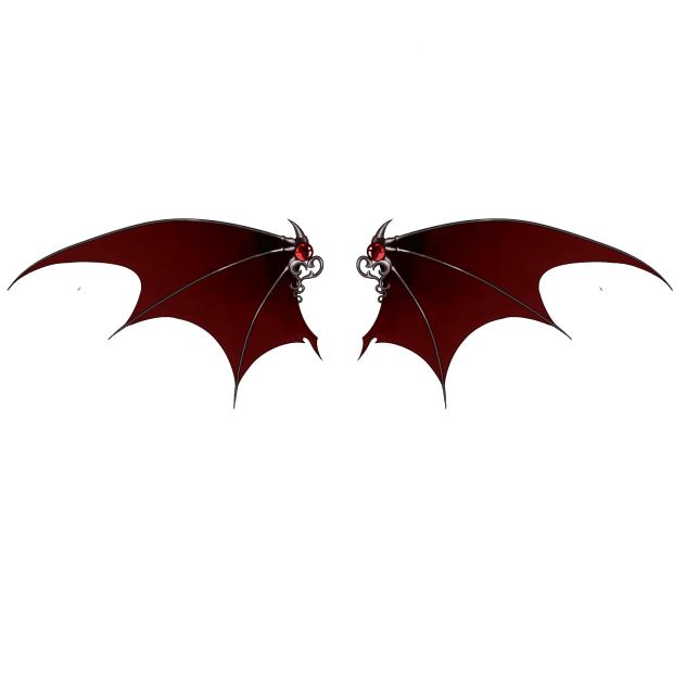 Vtuber asset, devil wings