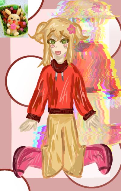 Food Inspired Girl In Messy Artstyle 👅