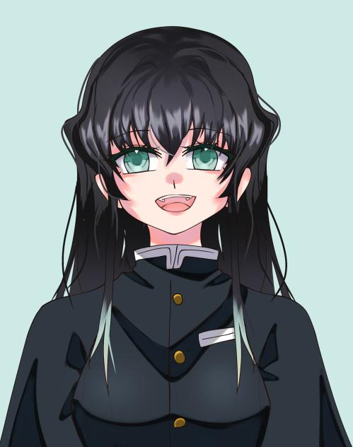 Muichiro gender swap_Muichiro girl