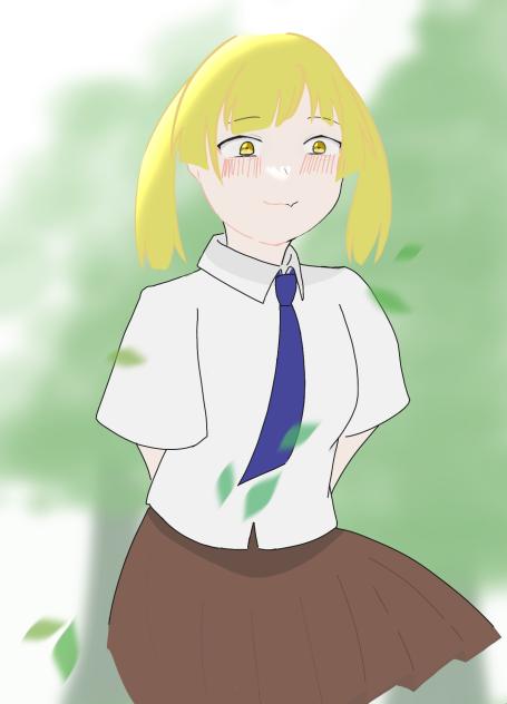 無題183　光とか背景の練習！