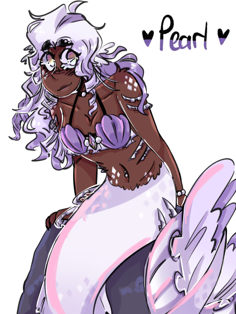 Old Mermaid OC - remake