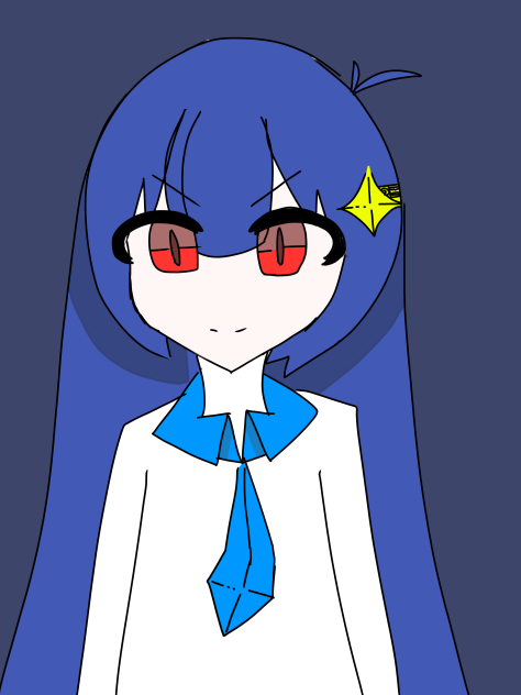 描きましたゆうあたらしうぃオリキャラ
