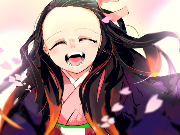 笑