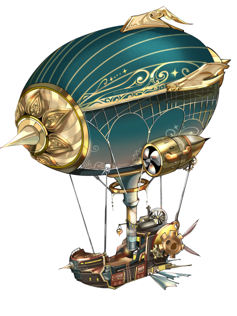 Steampunk Air ballon