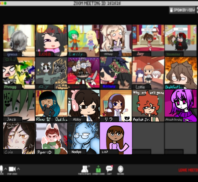Zoom call collab
